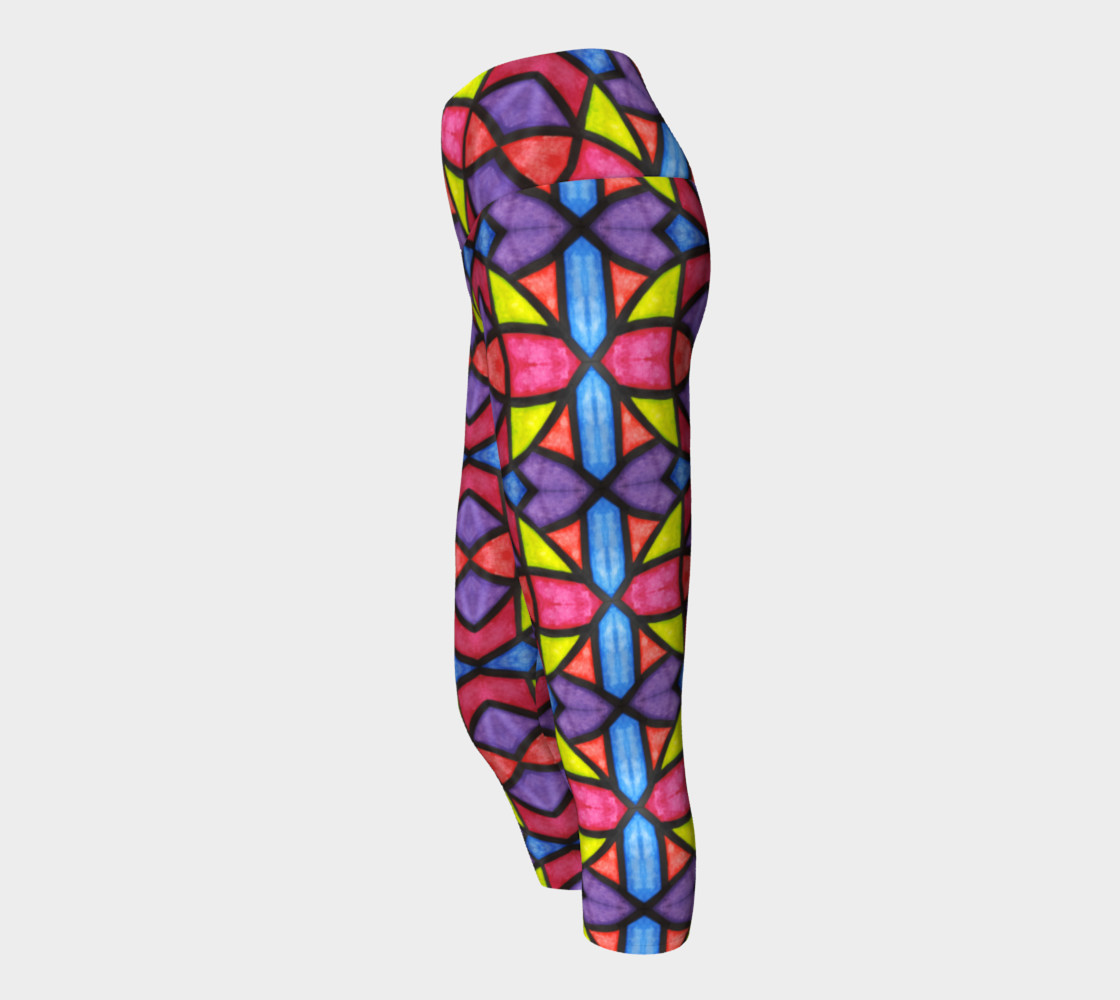 Celebration Mosaic Yoga Capris preview #2