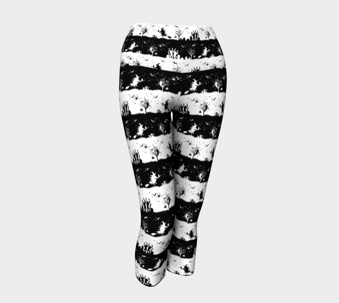 Black and White Halloween Nightmare Stripes preview #1