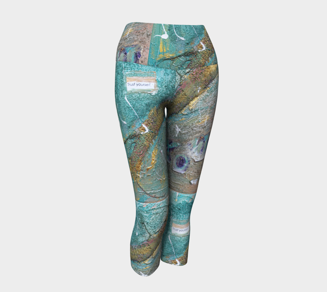 TRUST YOURSELF Yoga Capris preview #1