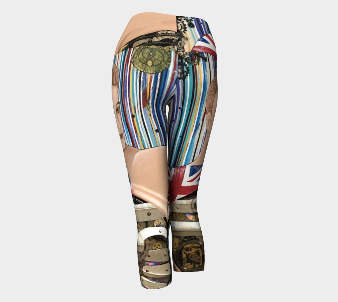 Automaton Paratrooper Fitted Yoga Capris preview #3