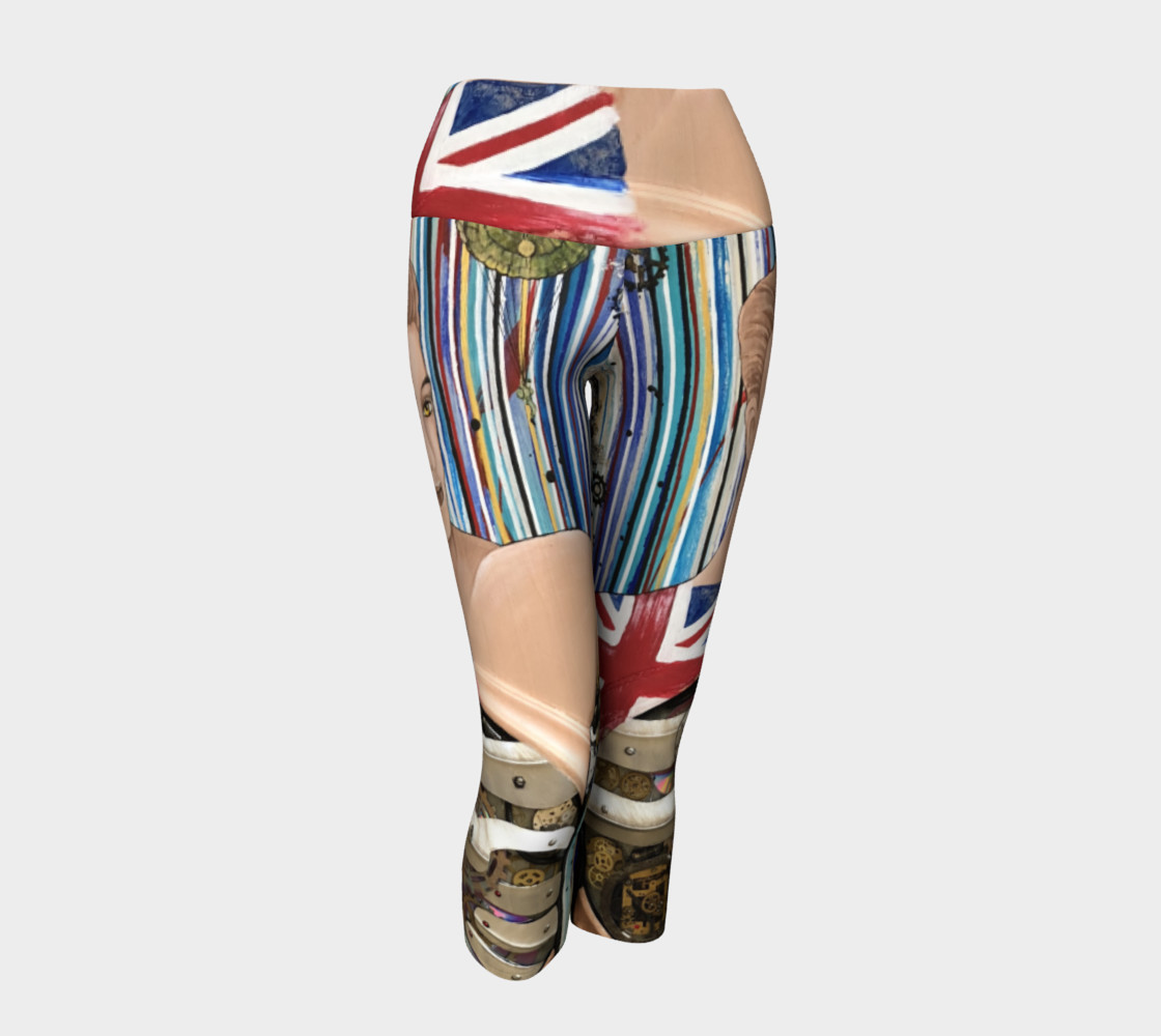Automaton Paratrooper Fitted Yoga Capris preview #1