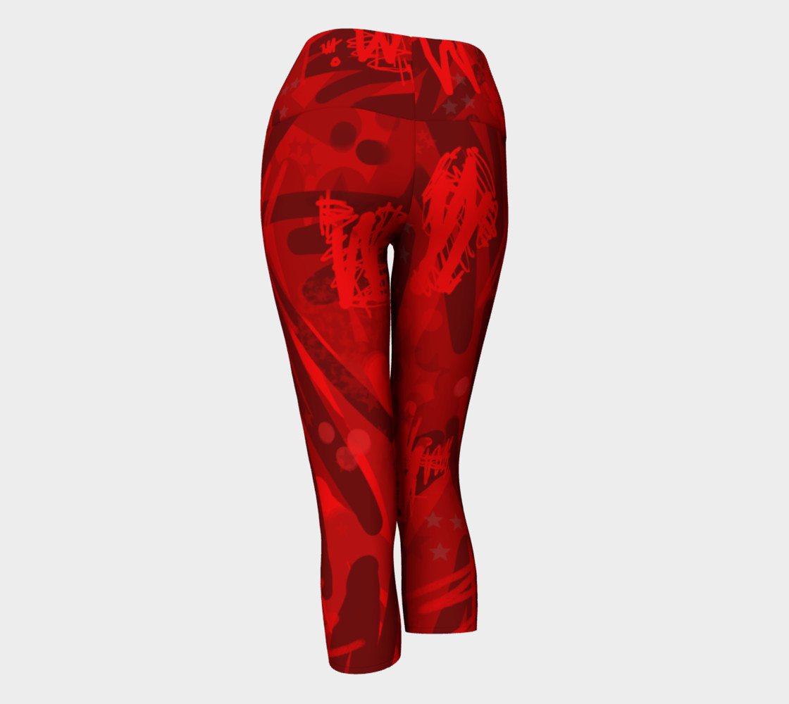 Abstract in red preview #3