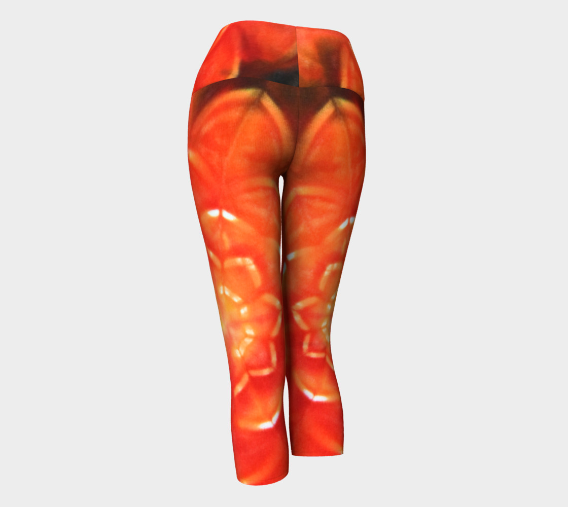 Orange Lotus Yoga Capri preview #3