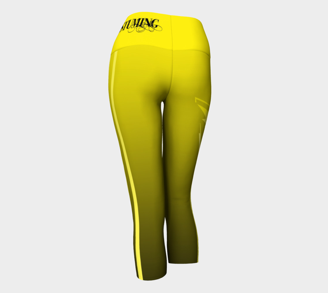 Pokemon Go: Team Instinct Yoga Capris preview #3