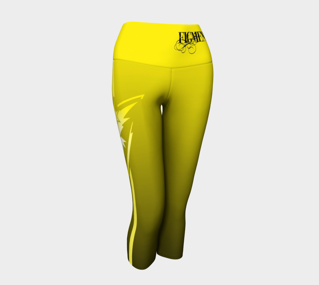 Pokemon Go: Team Instinct Yoga Capris preview #1