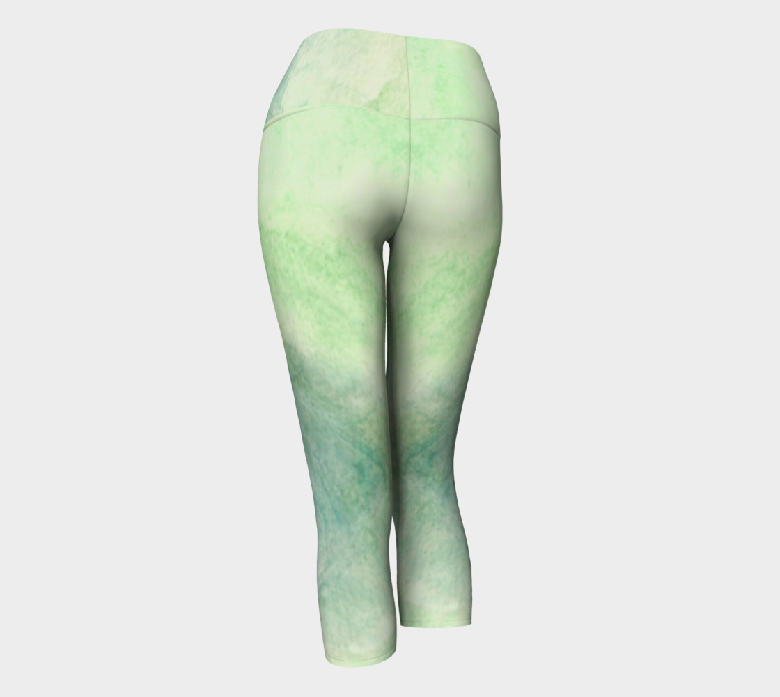 Green Dimension Flower Yoga Capris preview #3