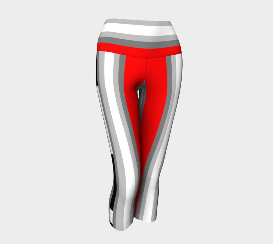 red white black stripe abstract preview #1
