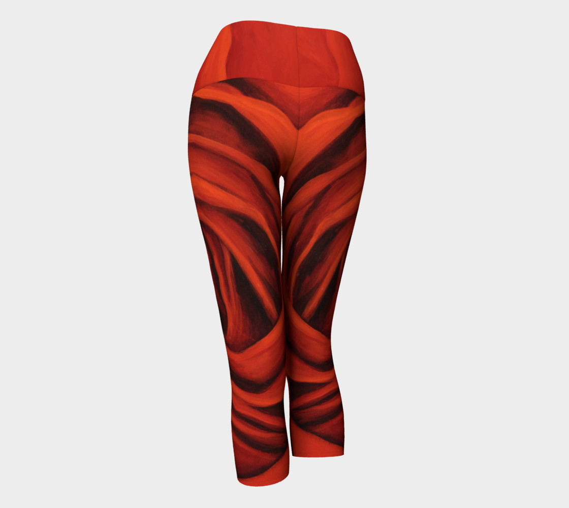Seeing Red II-Yoga Capris preview #3