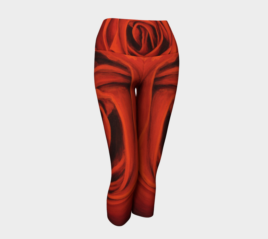 Seeing Red II-Yoga Capris preview #1