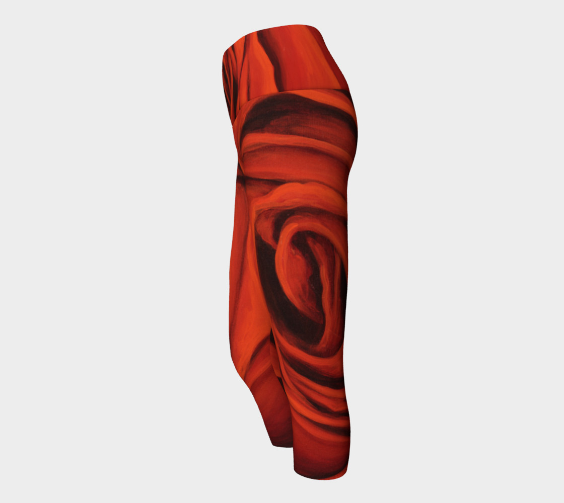 Seeing Red II-Yoga Capris preview #2