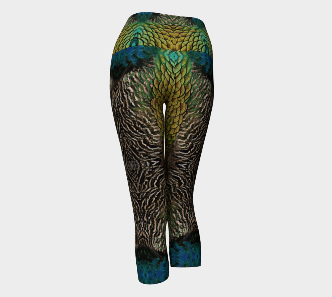 Peacock Feather Capris preview #3