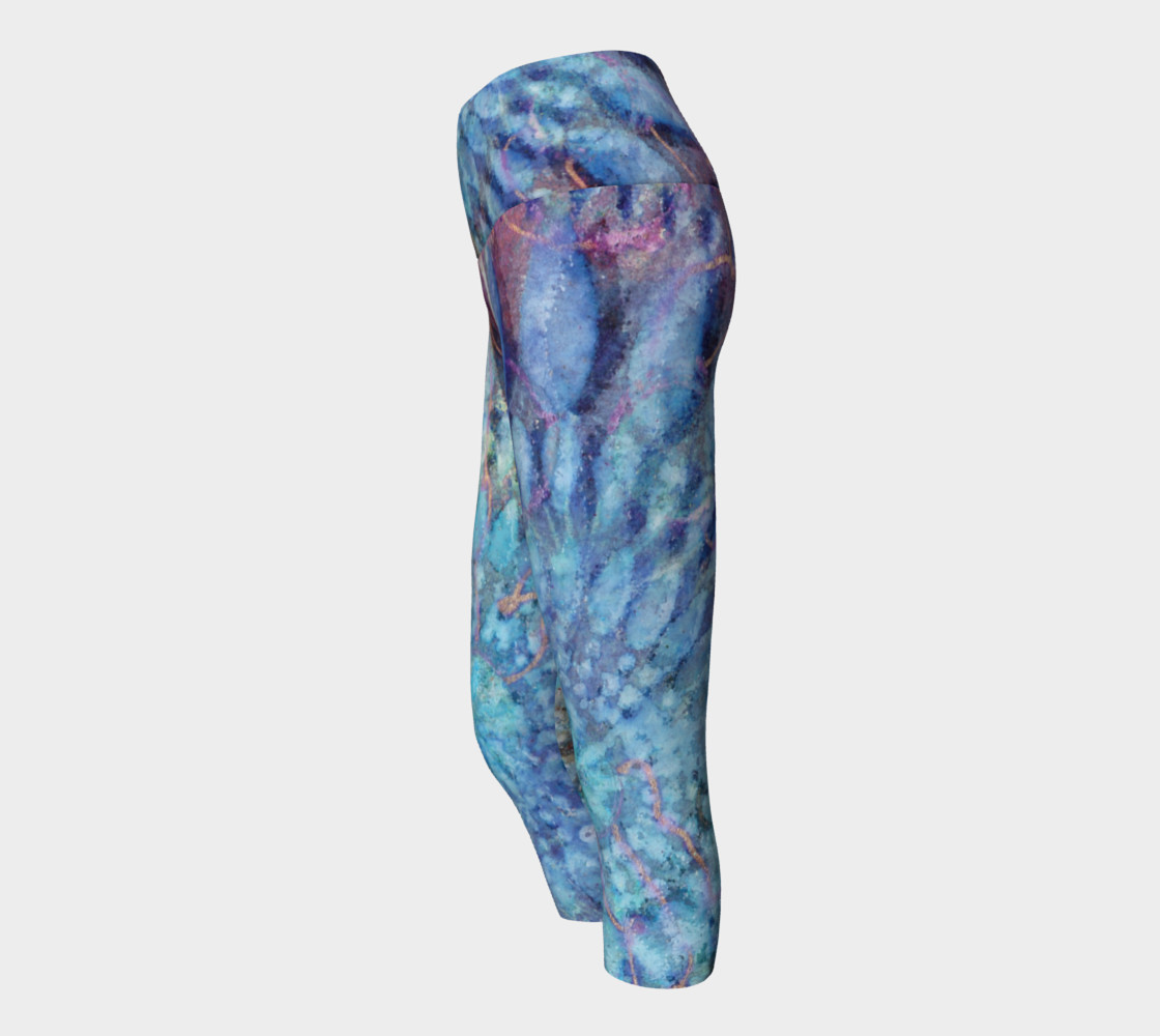 Watercolor Mandala Capris preview #2