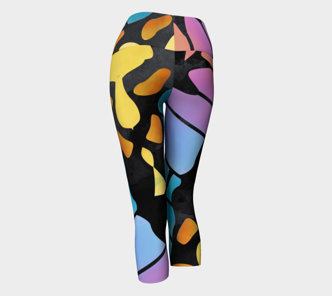 Watercolor Butterfly Capris preview #3