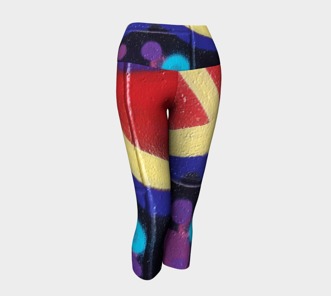Party Graffiti Yoga Pant preview #1