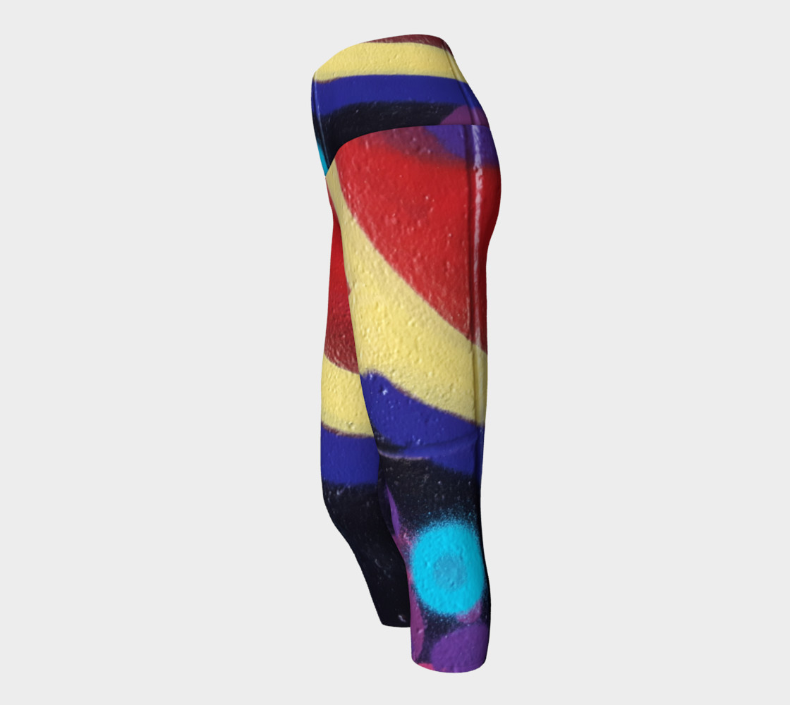 Party Graffiti Yoga Pant preview #2