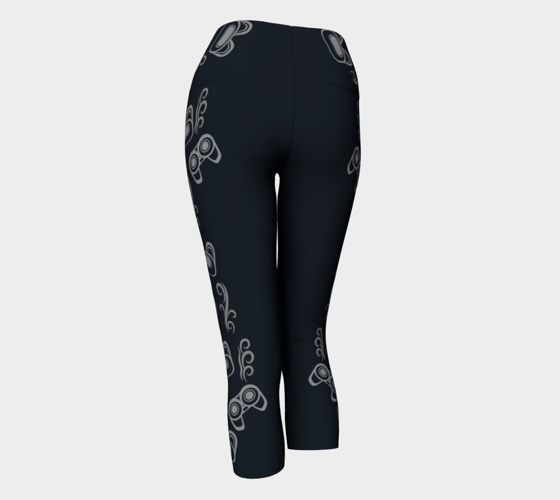 Grey Whale Tails and Waves Capris preview #3