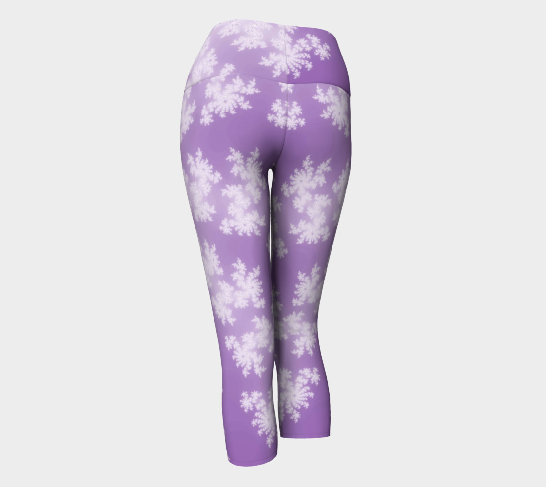 Purple Star Yoga Capris preview #3