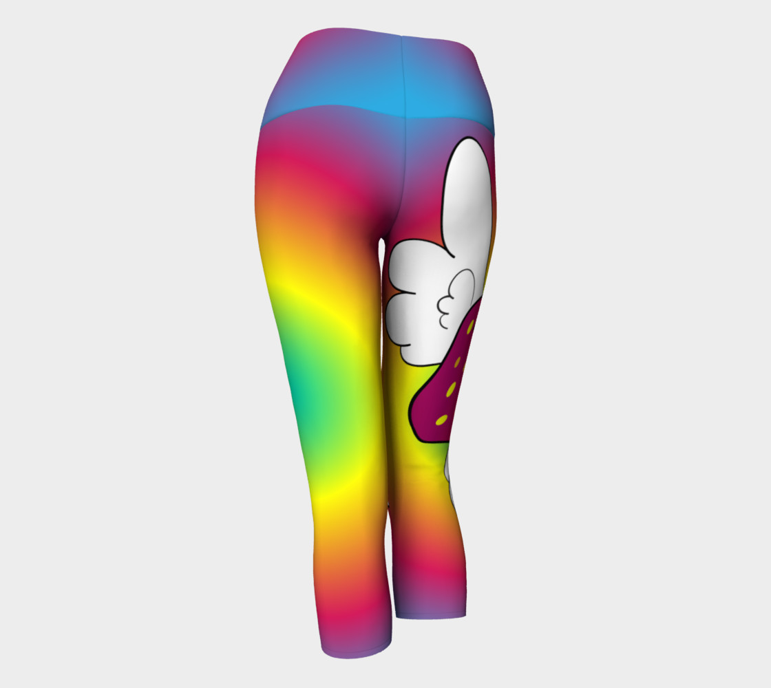 Radial Rainbow FlyBerry Yoga Capris preview #3