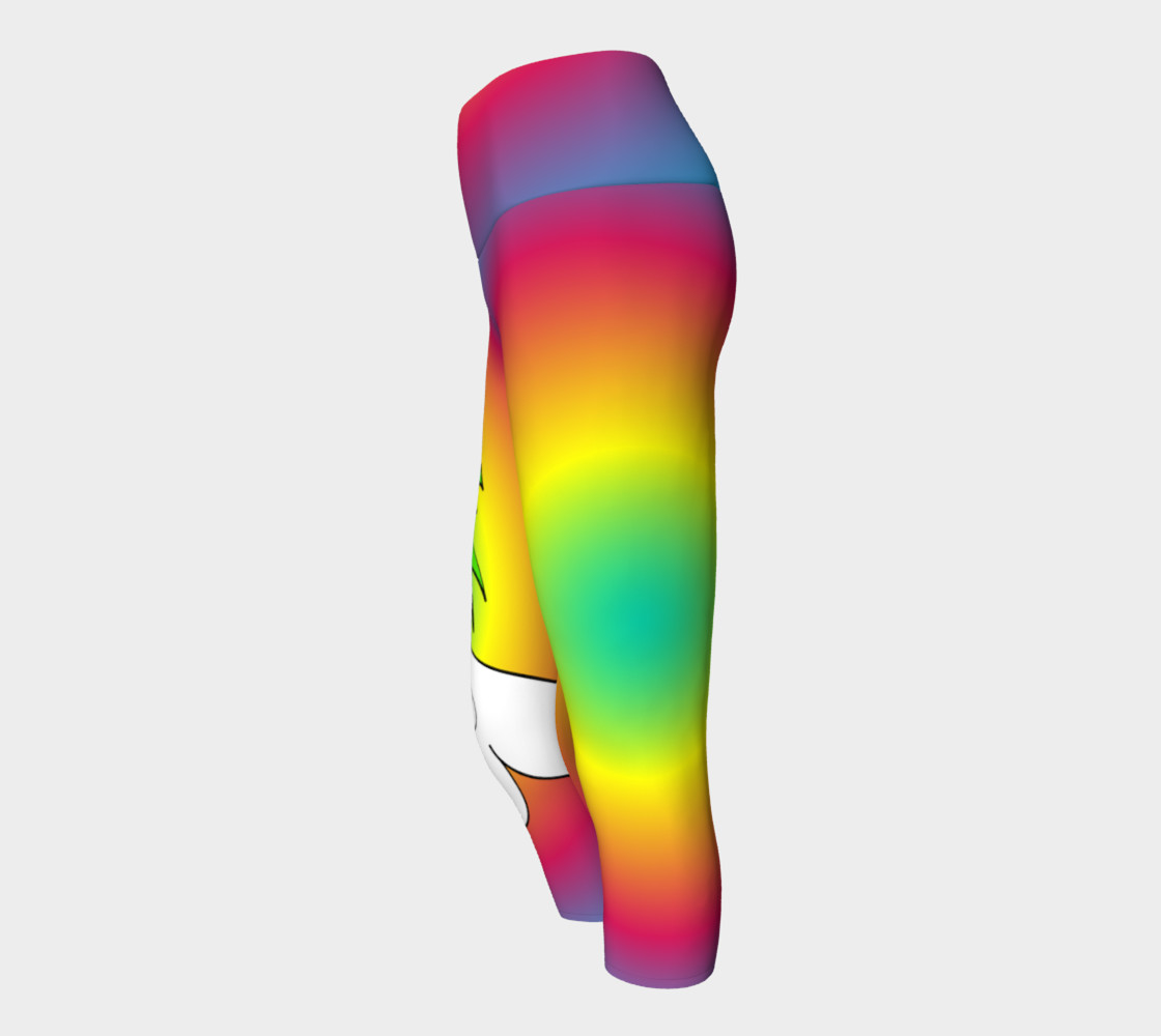 Radial Rainbow FlyBerry Yoga Capris preview #2