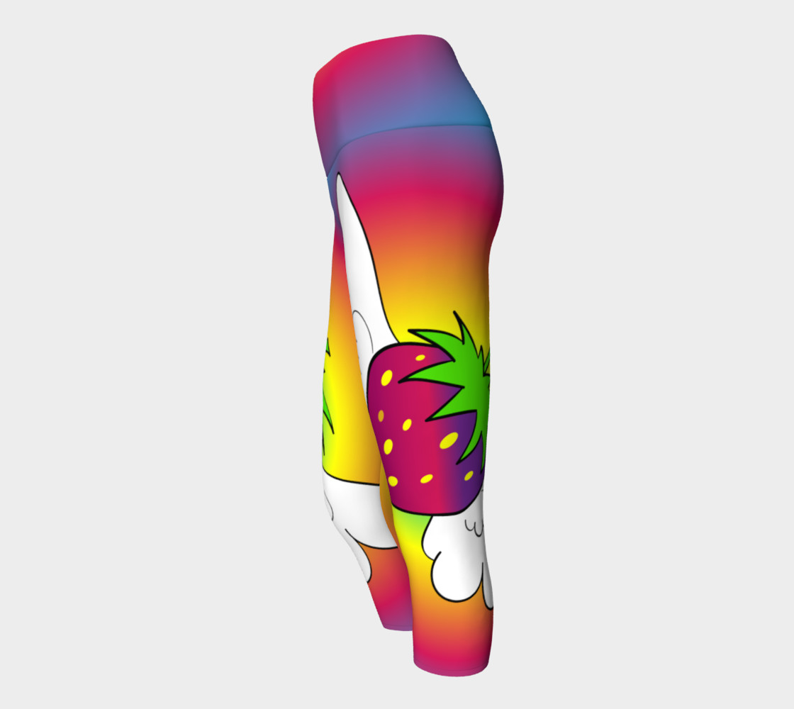 Crazy for Colors FlyBerry Yoga Capris preview #2