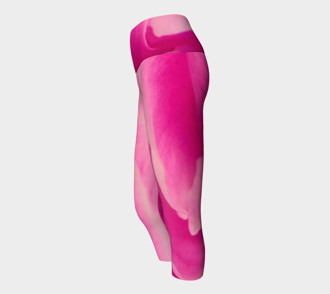 Rose Petal Kiss Yoga Capris preview #2