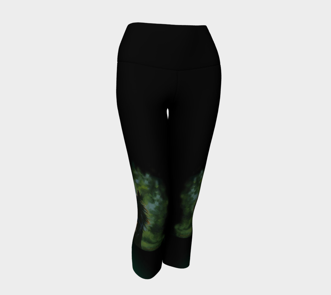 Kaleidoscope Yoga Capris preview #1