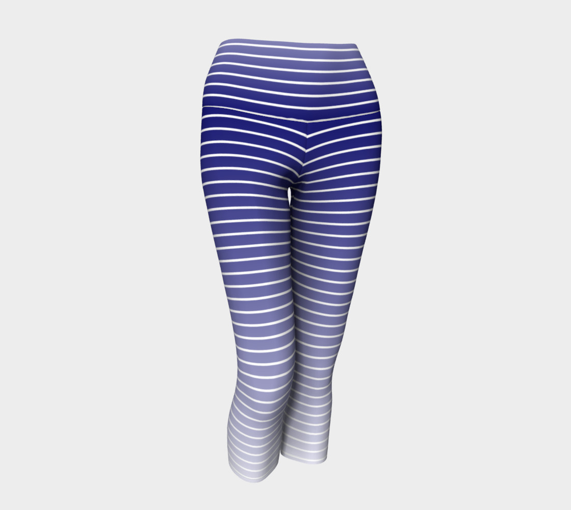 Lunatic Stripe Navy Fade with White Stripe preview #1