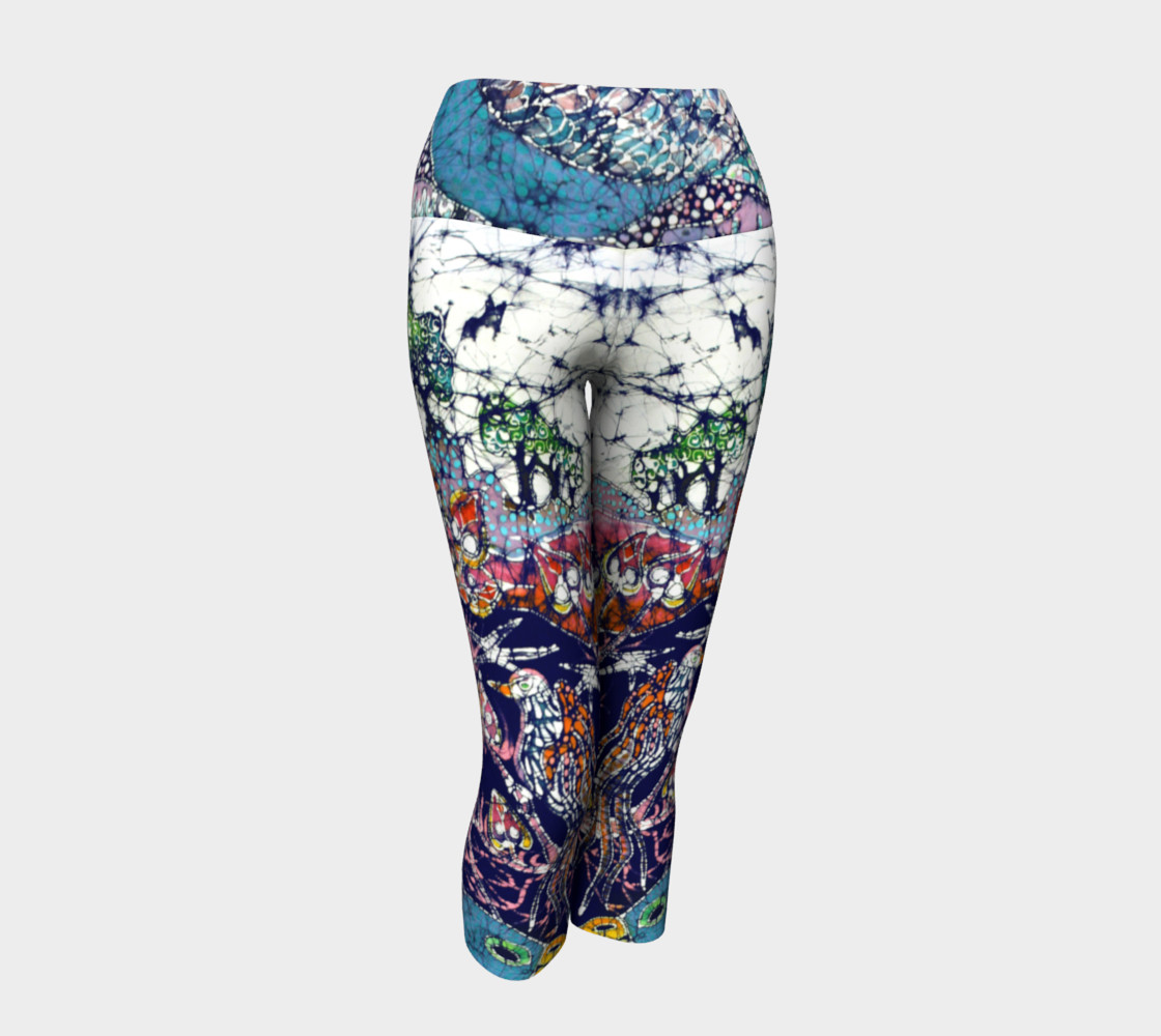 Magical Birds Yoga Capris preview #1