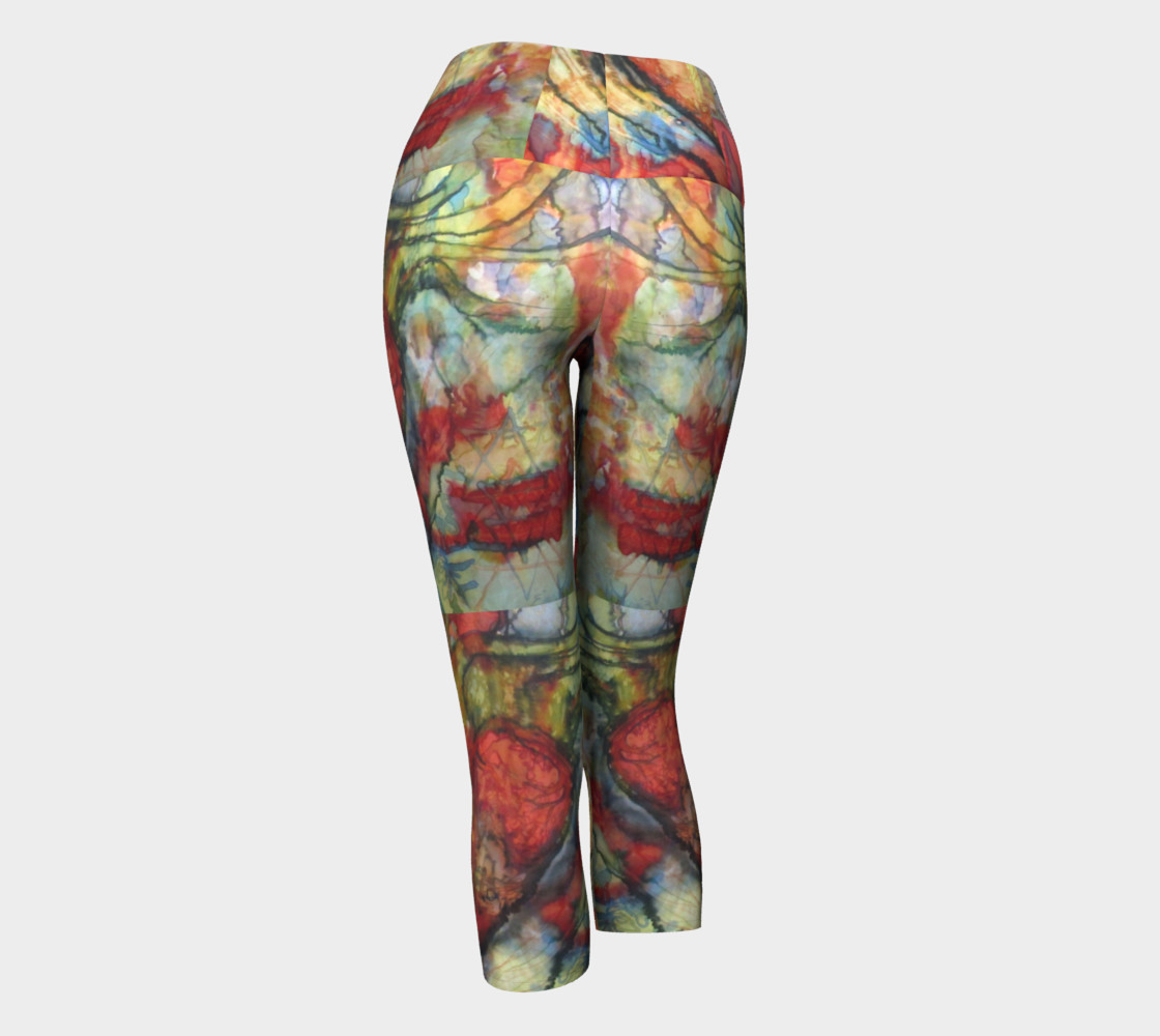 Beating Heart Yoga Capris preview #3