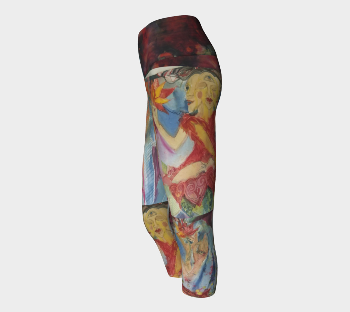 Brahma Lakshmi Yoga Capris preview #2
