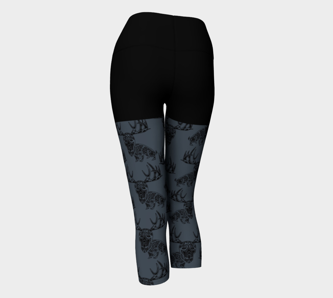 Deer Spirit- Yoga Capris preview #3