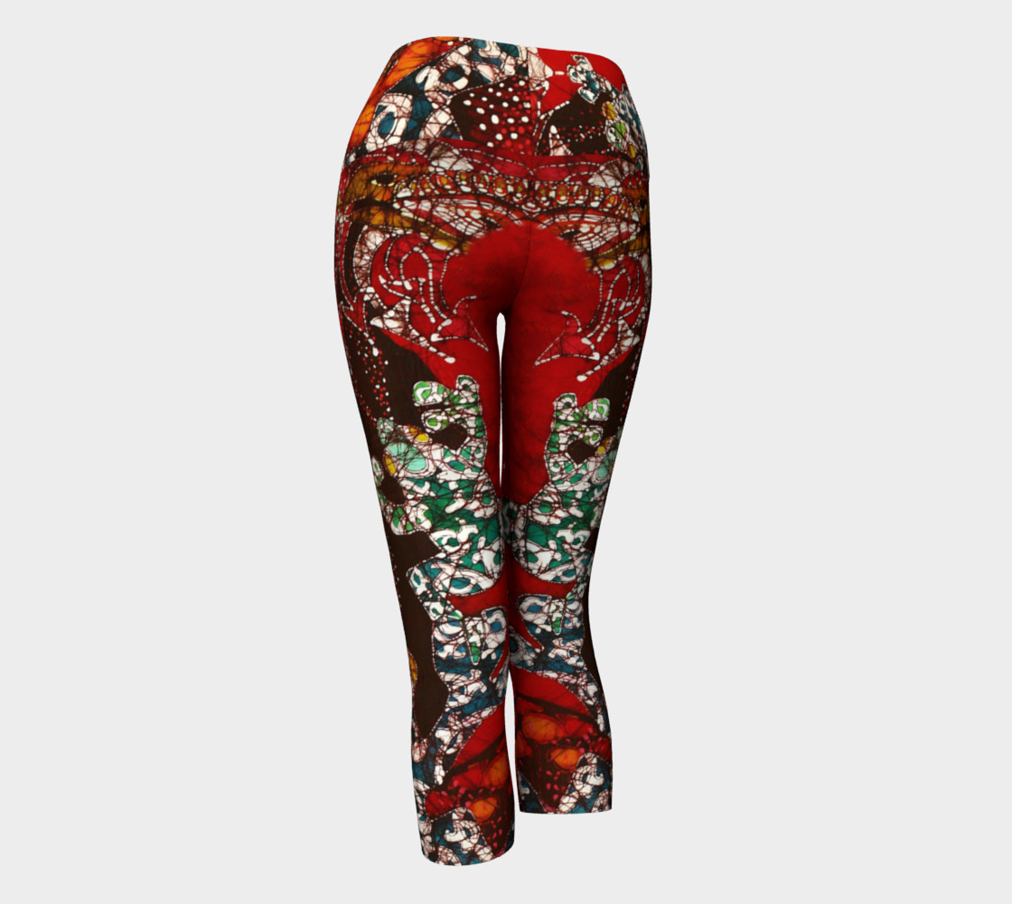 Magic Frogs Yoga Capris preview #3