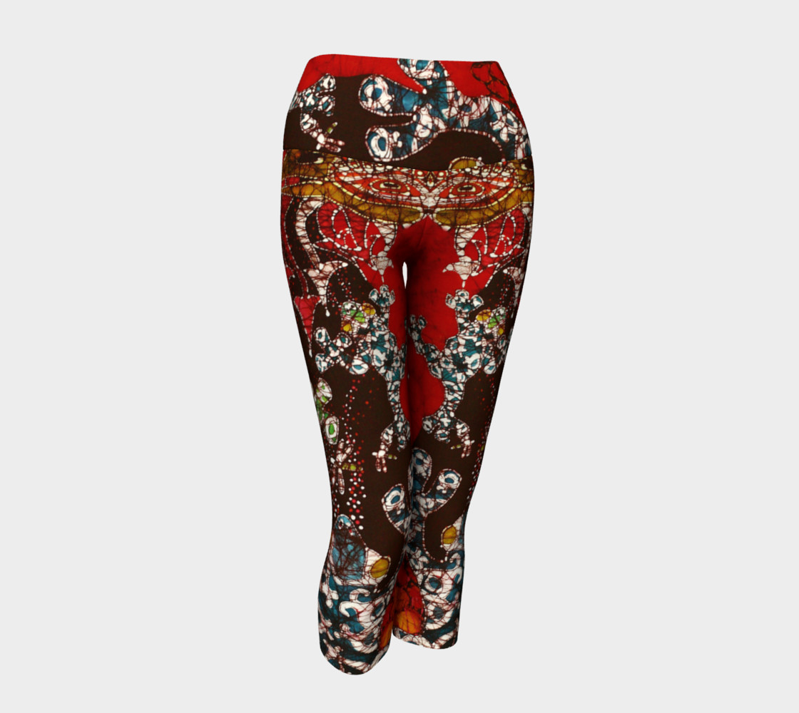 Magic Frogs Yoga Capris preview #1