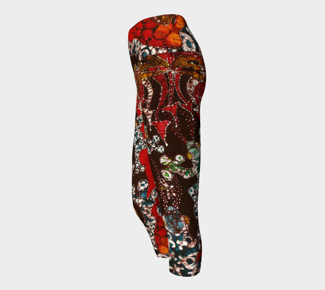 Magic Frogs Yoga Capris preview #2