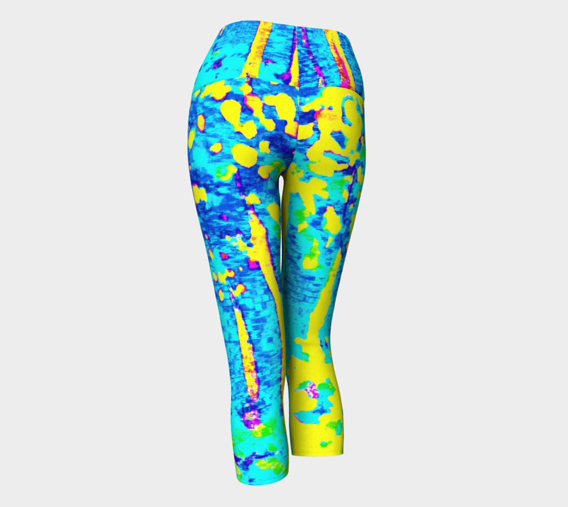 Running Through Magic Trees Yoga Capri preview #3