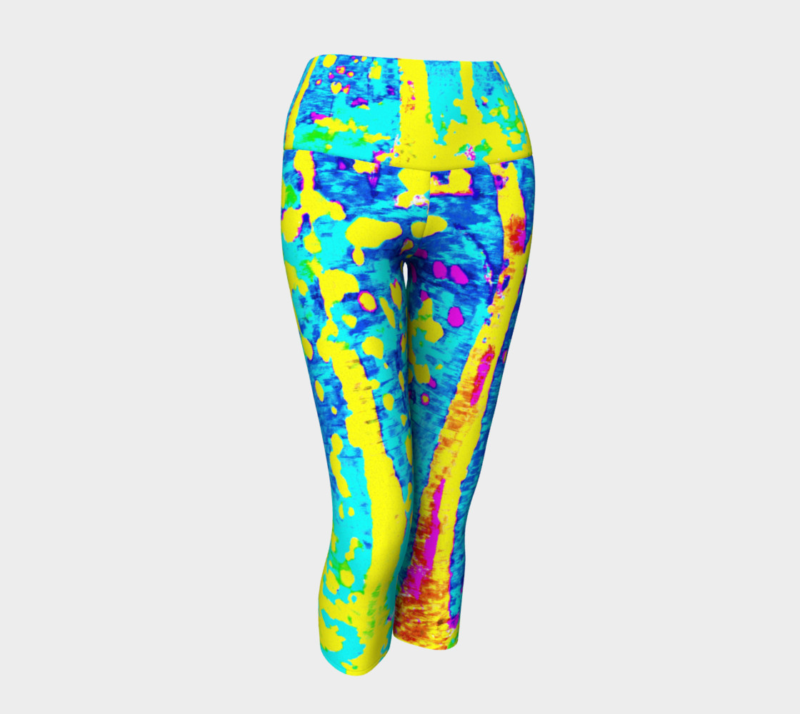 Running Through Magic Trees Yoga Capri preview #1