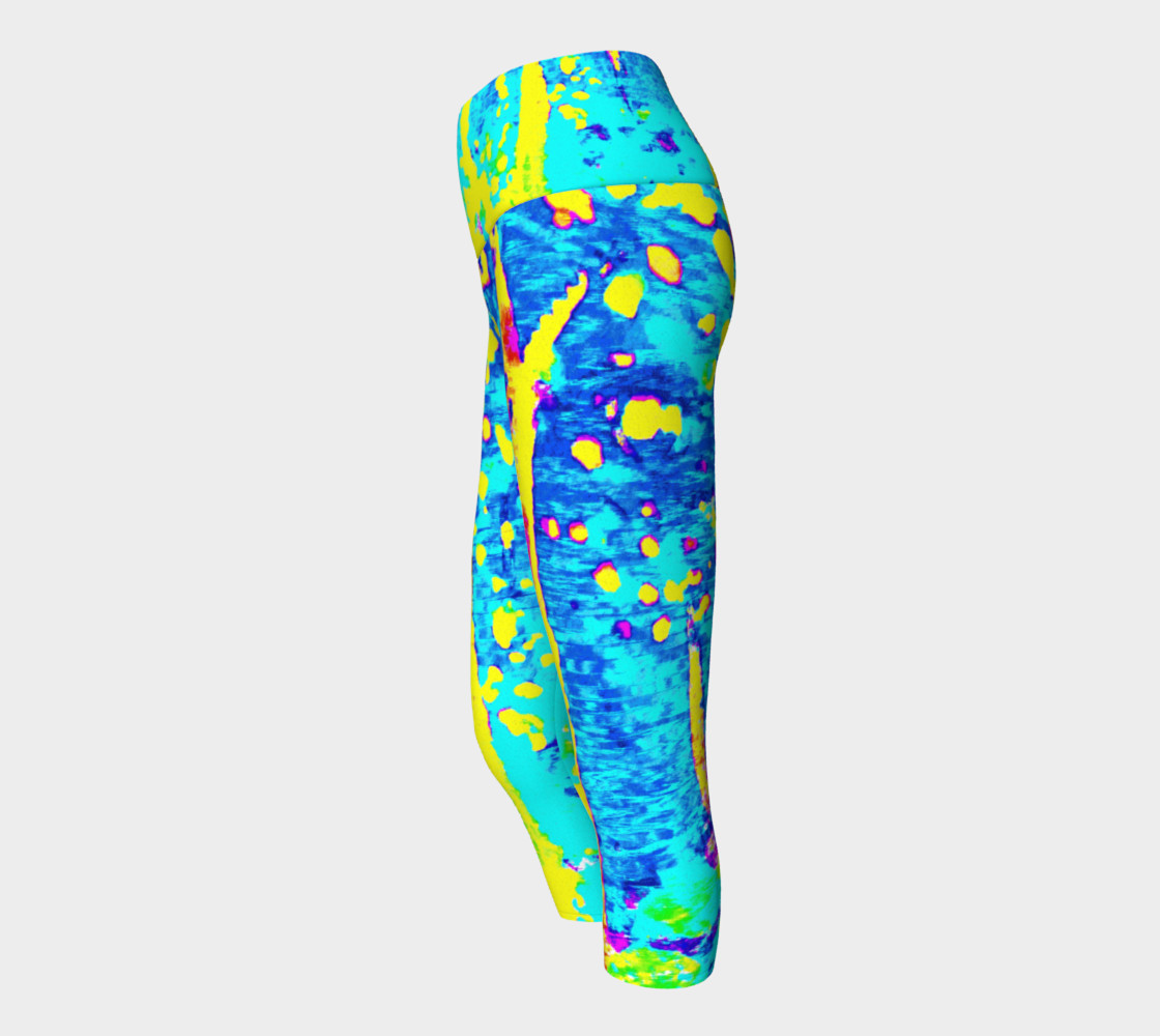 Running Through Magic Trees Yoga Capri preview #2