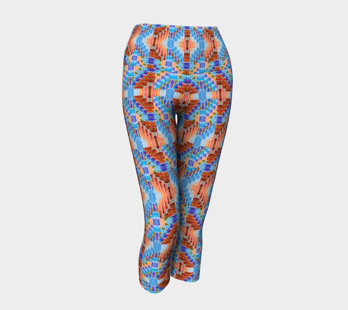 Desert Diamond Mosaic Yoga Capris I preview #1