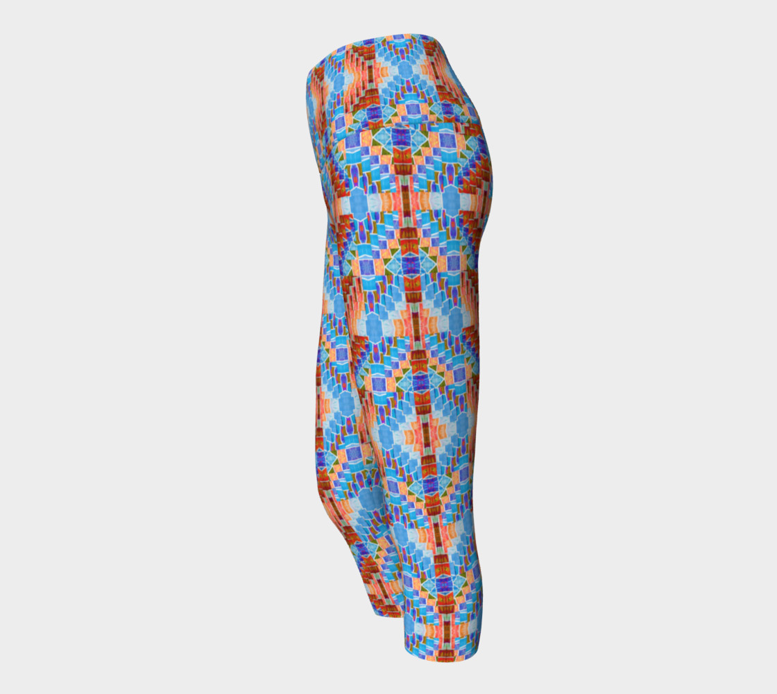 Desert Diamond Mosaic Yoga Capris I preview #2