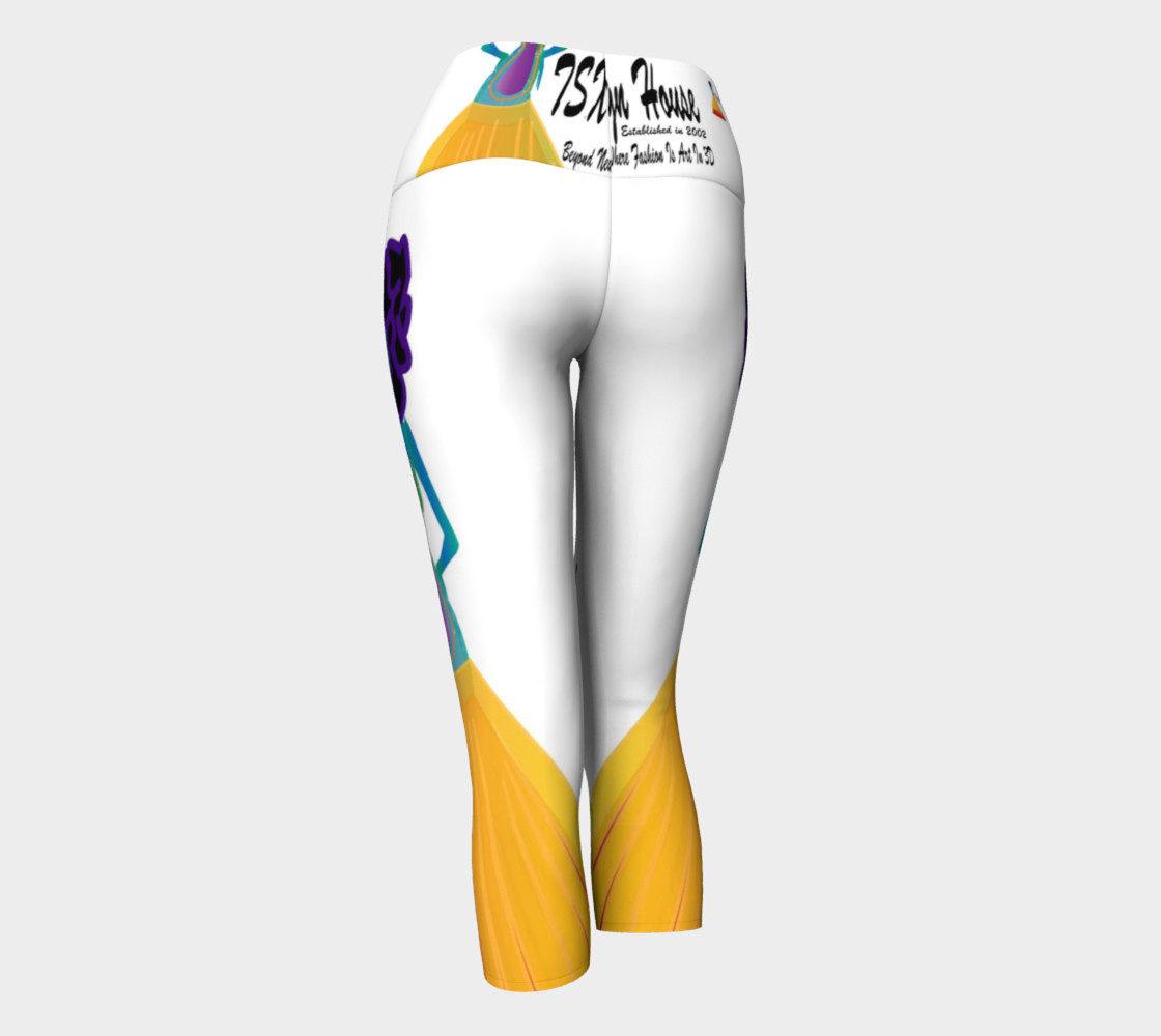 TSX Design House Logo Yoga Capri Leggings preview #3