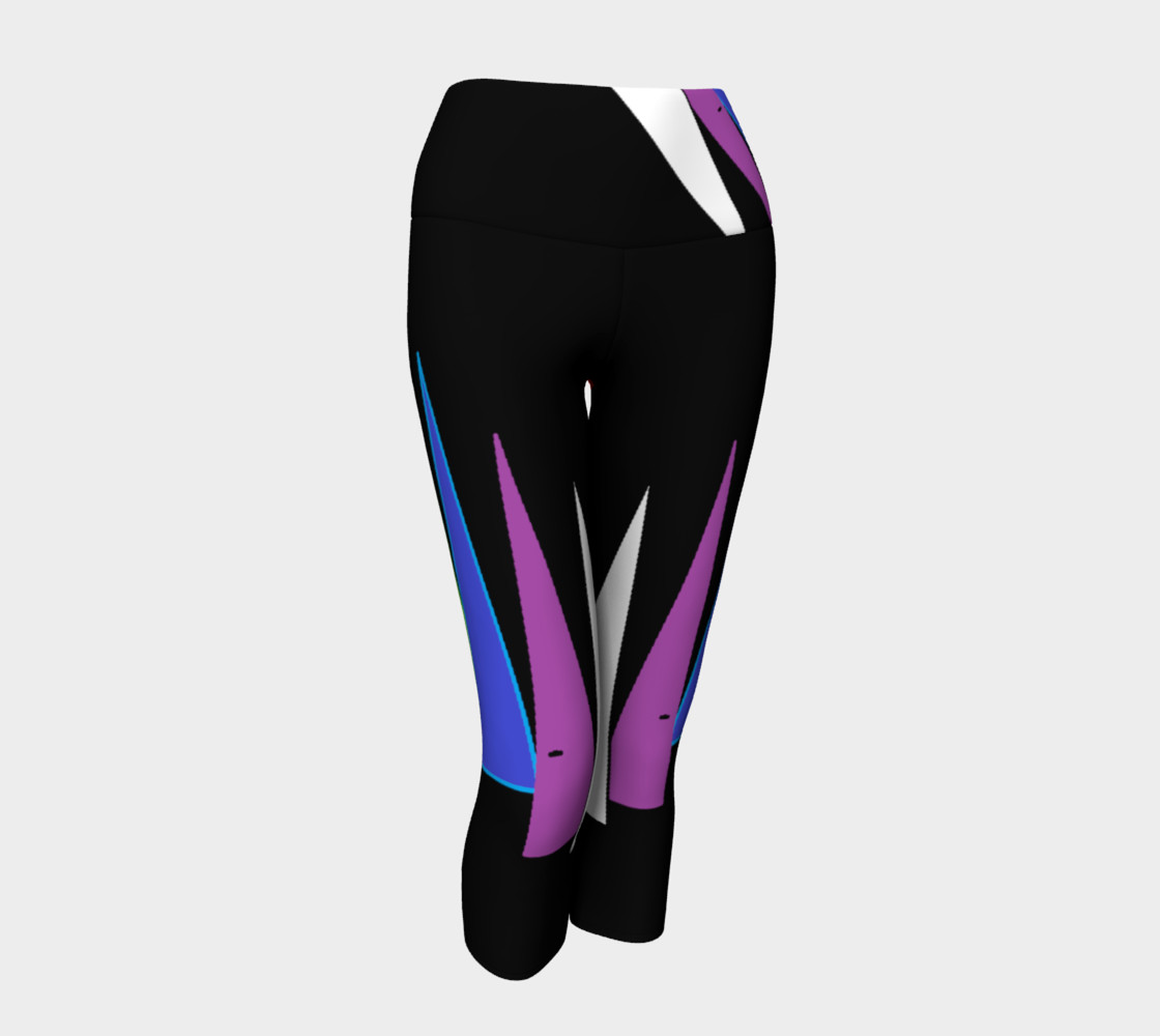 Chakras Yoga Capris preview #1