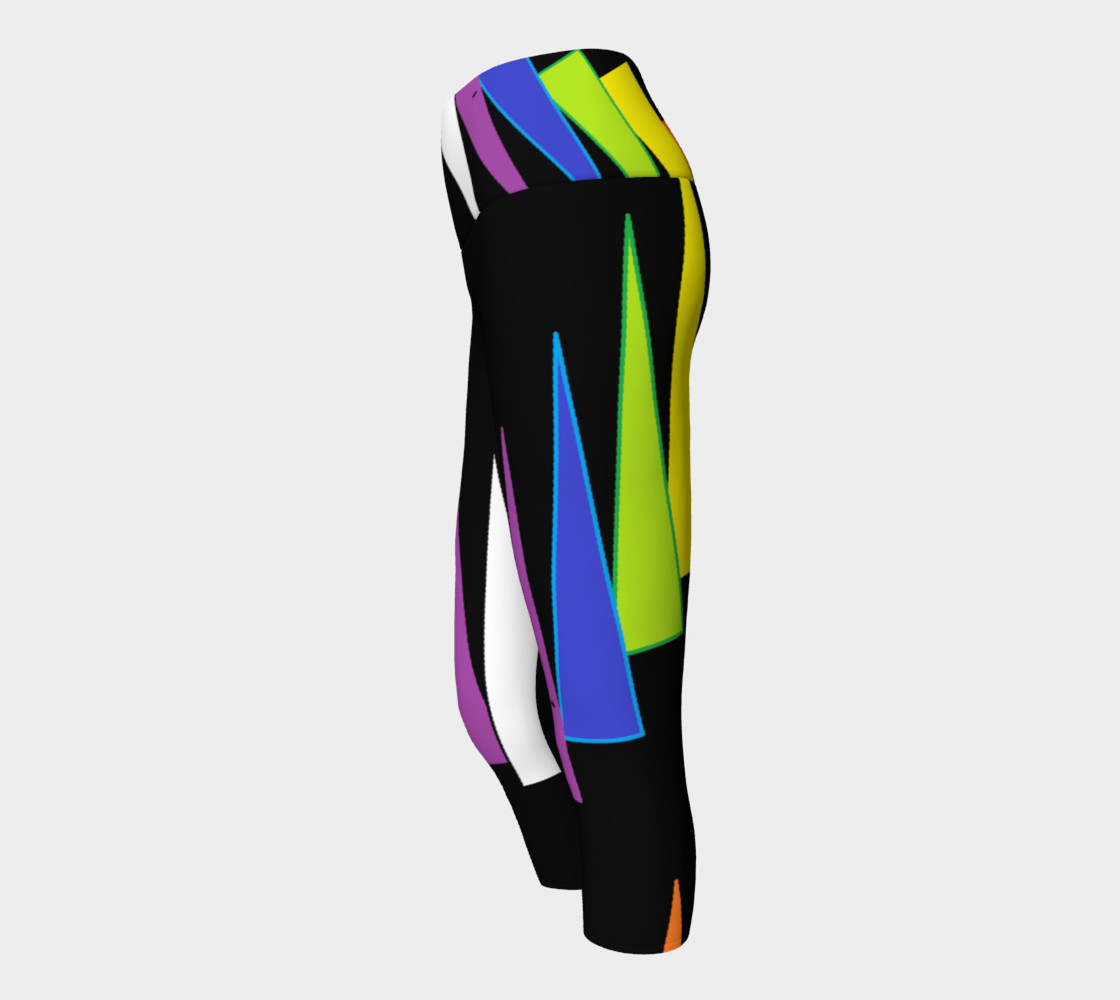Chakras Yoga Capris preview #2