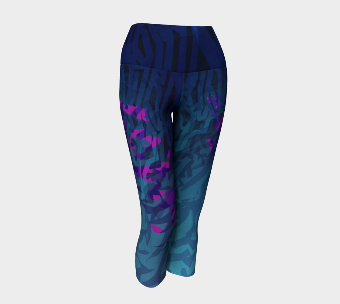Mermaid Yoga Capris preview #1