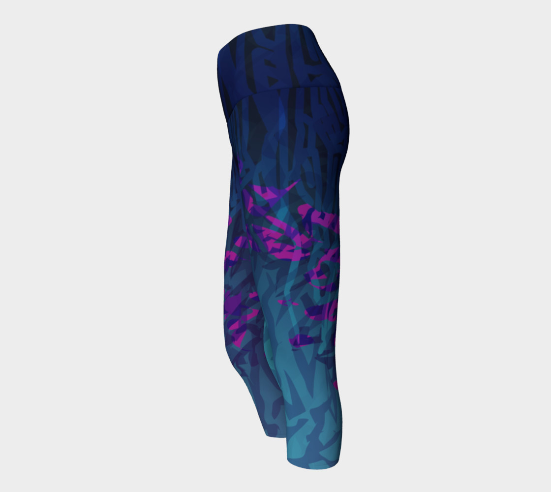 Mermaid Yoga Capris preview #2