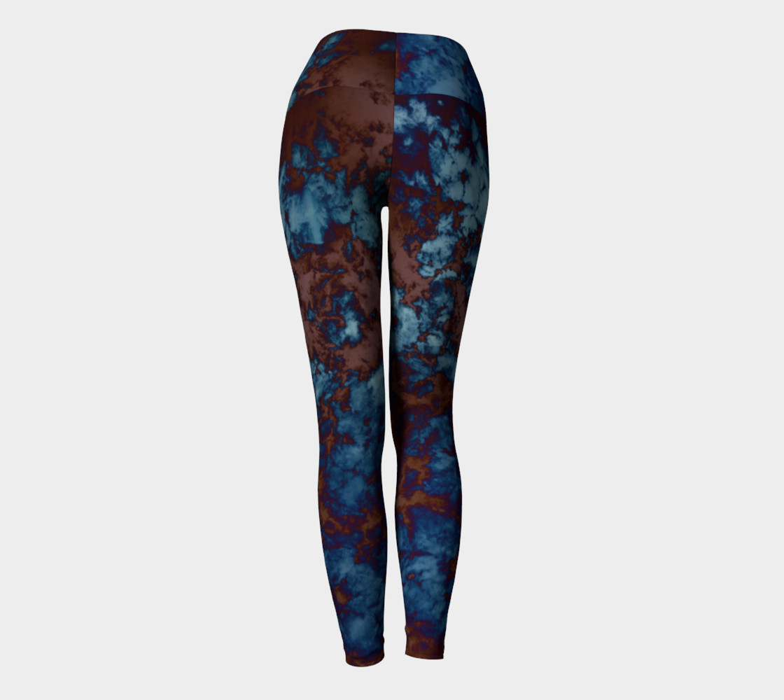 Tie-Dye Sky in Brown and Blue preview #4