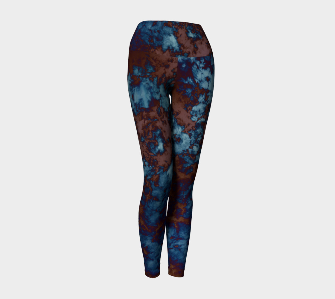Tie-Dye Sky in Brown and Blue preview #1