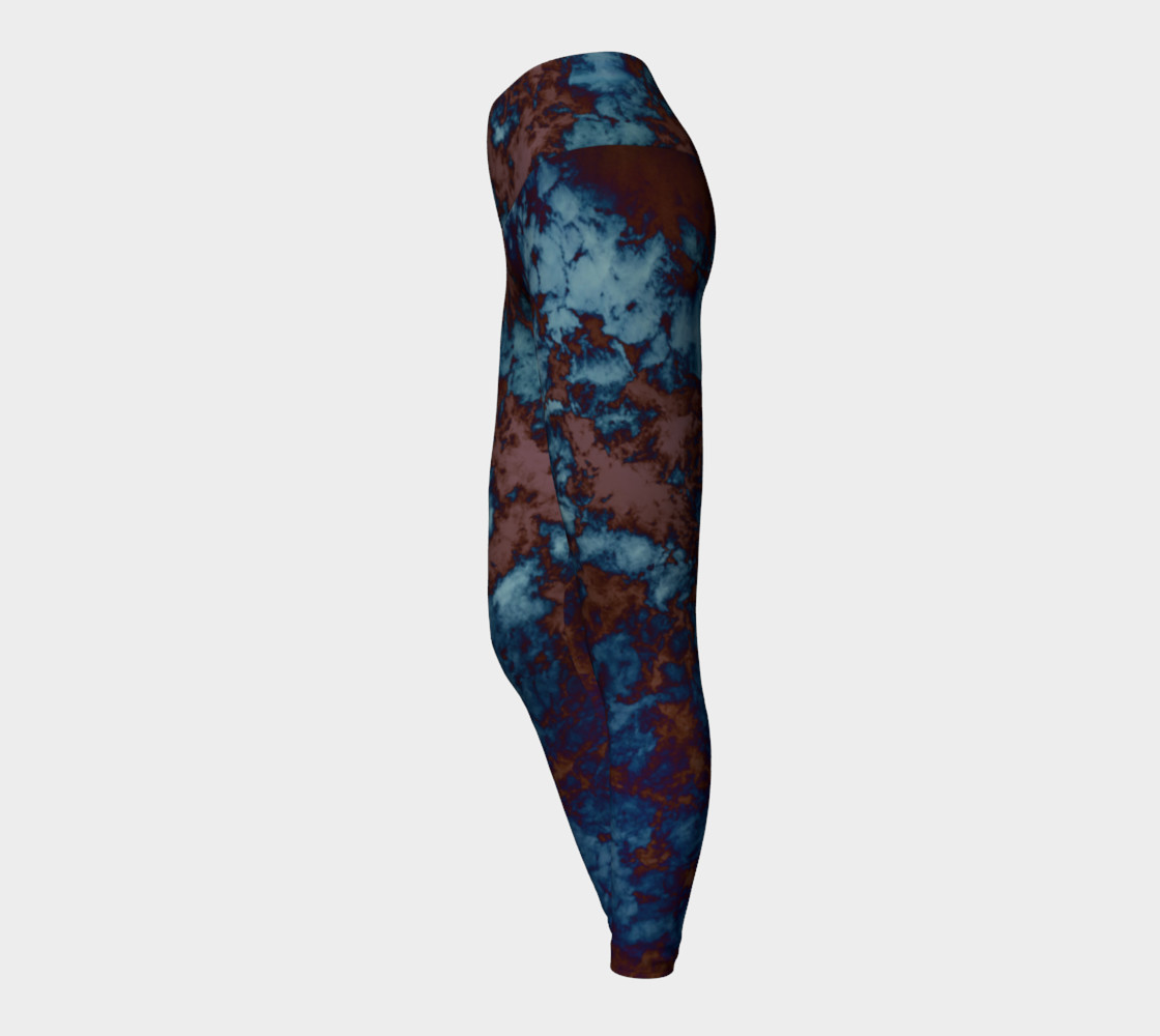 Tie-Dye Sky in Brown and Blue preview #3