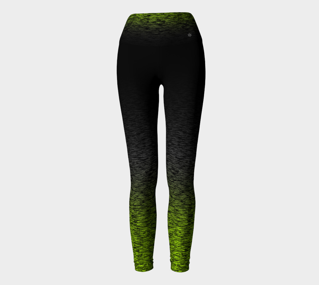 Random Ombre Black Chartreuse preview #2