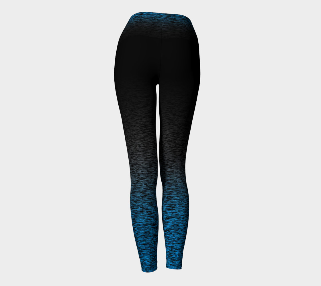 Random Ombre Black Turquoise preview #4