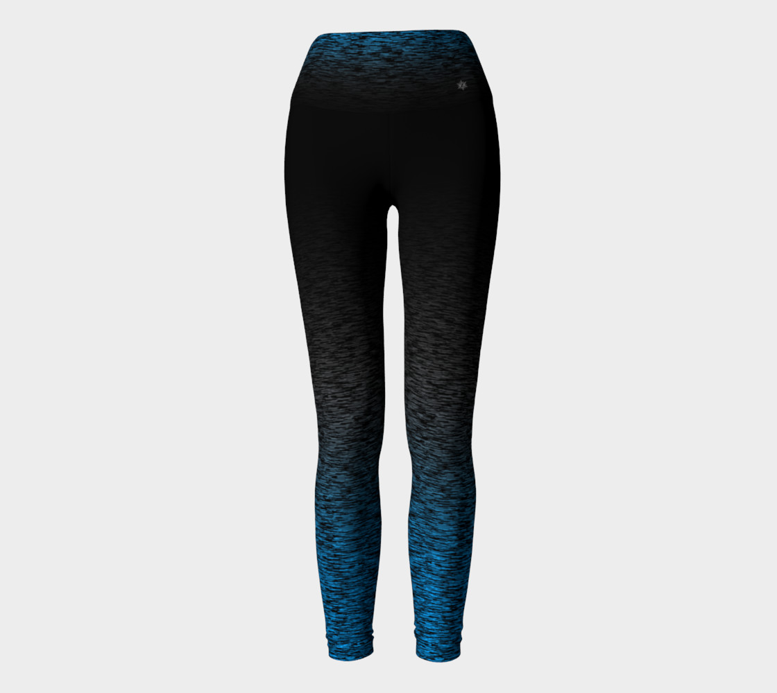 Random Ombre Black Turquoise preview #2